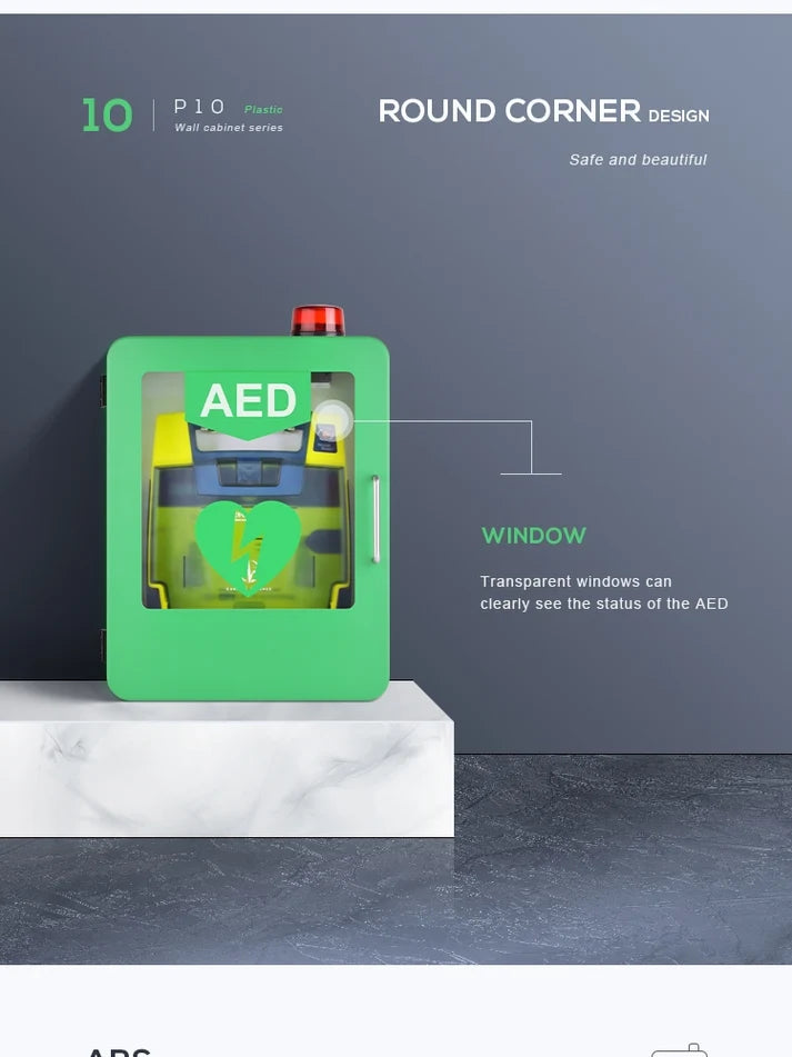 Indoor AED Cabinet With Alarm & Beacon