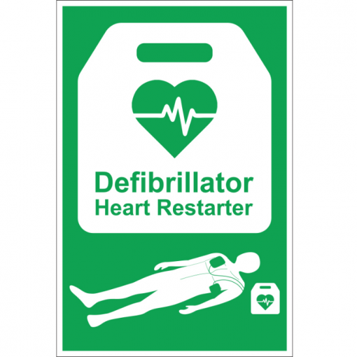 AED Sign 20x30cm