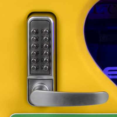EcoFib Defibrillator buitenkast met verwarming Afgesloten